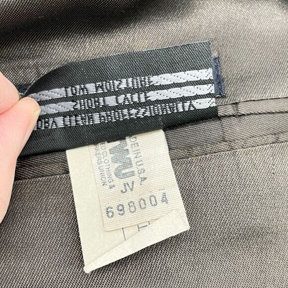 VTG Burberrys Blazer Jacket Mens 46 Wool‎ Suiting Classic Old Money Union Made - Picture 9 of 13